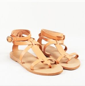 EUC Valia Gabriel Sandy Cay Size 41 Hand Made Greek Gladiator Sandals!